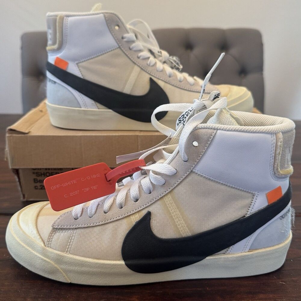 Off-White x Nike Blazer Mid The Ten Shoes